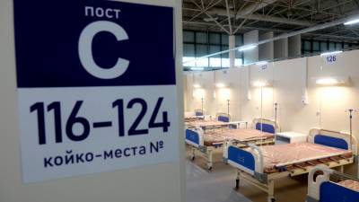 В Петербурге уточнили число свободных коек для пациентов с COVID-19