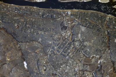 Волгоград из космоса: опубликовано фото города-героя с борта МКС
