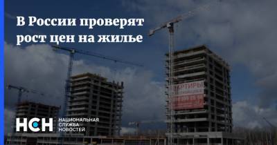 В России проверят рост цен на жилье