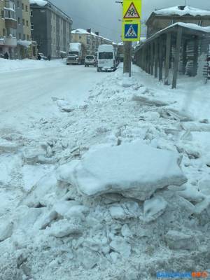Холмчане по-прежнему недовольны качеством и скоростью расчистки улиц от снега