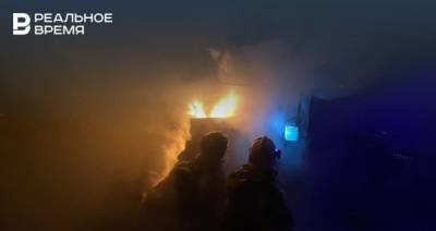 В Лаишевском районе РТ на пожаре в частном доме погиб человек