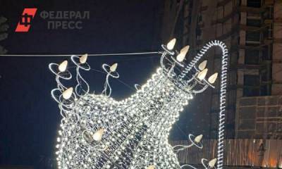 Вандалы испортили новогоднюю иллюминацию в Челябинске