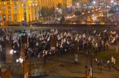 Активисты #SaveФОП продолжают протест на Майдане