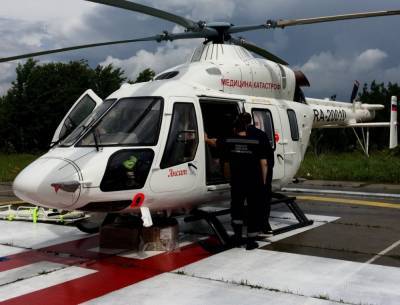 Воздушные скорые в Астраханской области за полгода спасли жизни 74 пациентов