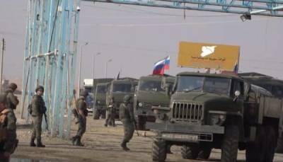 СМИ: Протурецкие боевики обстреляли российский патруль на шоссе М-4 в Сирии