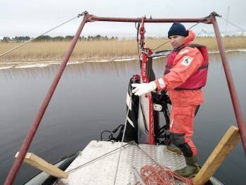 Вологодские спасатели обнаружили тело утонувшего на Тудозере