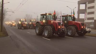 МТЗ поставил около 250 тракторов в Витебскую область