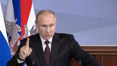 Путин: армия вышла на уровень, позволяющий гарантированно обеспечить безопасность России