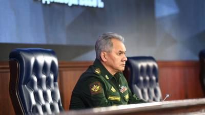 Шойгу рассказал, как российские военные улучшают водоснабжение Крыма