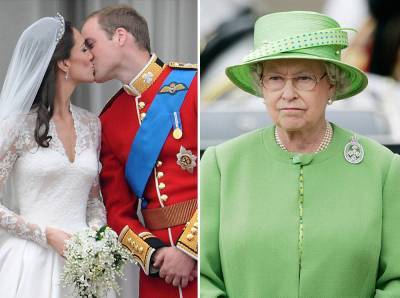 Странный подход: чем Королева была недовольна на свадьбе Уильяма и Кейт