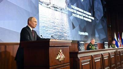 Путин: Россия не будет развёртывать ракеты средней и меньшей дальности