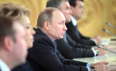 Путин подписал указ о новом составе Госсовета