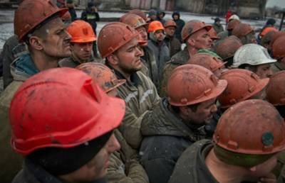 Работники урановых шахт протестуют в Украине