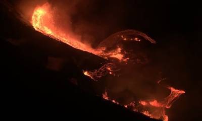 На Гавайях началось извержение одного из крупнейших вулканов Килауэа