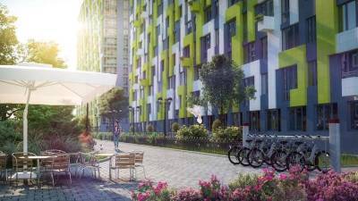 У нового жилого комплекса на севере Москвы будет свой сад