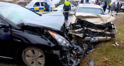Смерть в ДТП: крупная автоавария в Кобулети - видео