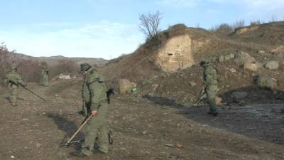 Нагорный Карабах: миротворцы из РФ разминировали 250 гектаров местности