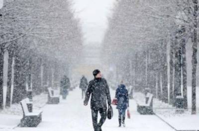 22 декабря на украинцев ожидает мокрый снег, сильный ветер и мороз до -10