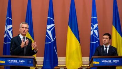 На Украине резко сократилось число сторонников вступления Киева в НАТО