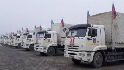 Россия доставила в Карабах 35 вагонов с гуманитарной помощью
