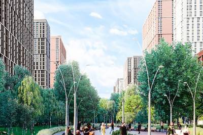Около метро "Озерная" планируют построить ЖК и три детских сада