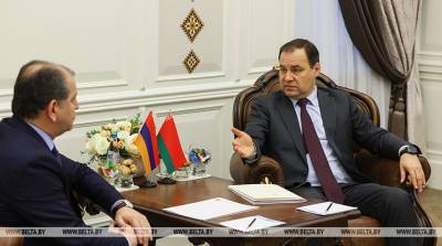Головченко: правительство заинтересовано в приходе армянского бизнеса в Беларусь