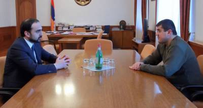 Тигран Авинян и Араик Арутюнян обсудили восстановление инфраструктуры Карабаха