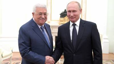 Путин и Махмуд Аббас провели телефонные переговоры