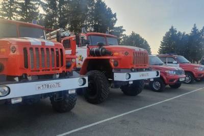 25 единиц пожарной техники поступили в Забайкалье