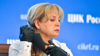 Памфилова заявила, что ЦИК еще не определился с форматом выборов в Госдуму
