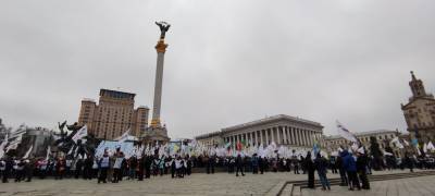 Не намерены сдаваться: На Майдане снова протестуют ФОПы - news.bigmir.net - Киев