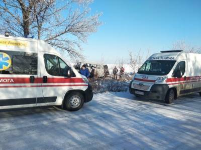 На Луганщине перевернулся УАЗ с десятью работниками "горгаза": есть пострадавшие