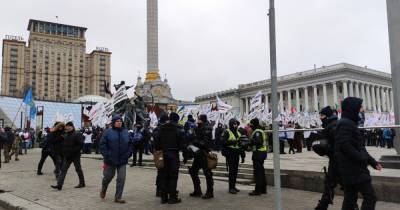 ФОПы будут протестовать под Дворцом Украина, где пройдет концерт 95 квартала