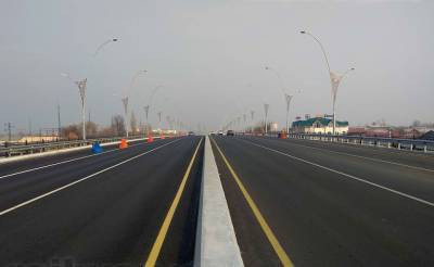 В Ташкенте завершились ремонтные работы на автомобильном путепроводе по улице Ахмада Дониша