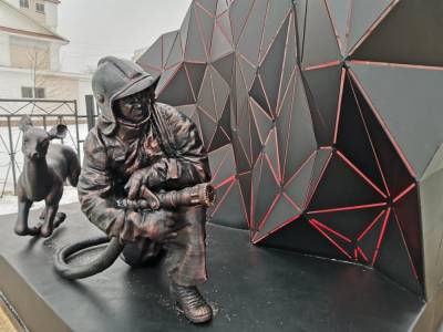 Памятник пожарным и спасателям в Выксе напечатали на 3D-принтере