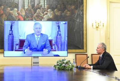 Гитанас Науседа - король Филипп - Президент Литвы обсудил с королем Бельгии меры по борьбе с коронавирусом - obzor.lt - Бельгия - Литва