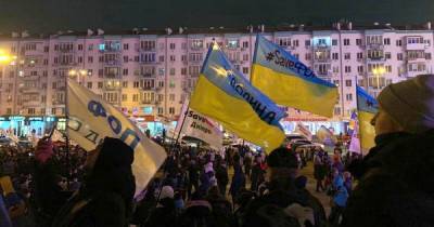 Протестующие ФОПы заблокировали Дворец "Украина", где выступает "Вечерний квартал"