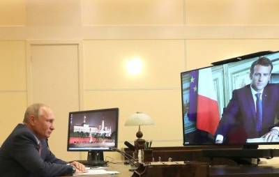 Путин и Макрон обсудили ситуацию вокруг Нагорного Карабаха