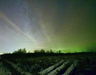 Фотограф запечатлел необычное явление в небе Тверской области