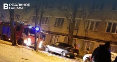 В Казани произошел пожар в квартире пятиэтажки