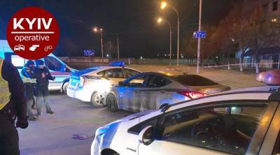 Голливудская погоня в Киеве: водитель стрелял в полицию и протаранил патрульное авто