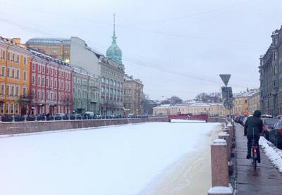 В Петербурге снова мокрый снег и около ноля