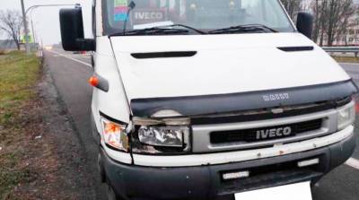Грузовой фургон сбил пенсионерку на трассе в Жабинковском районе