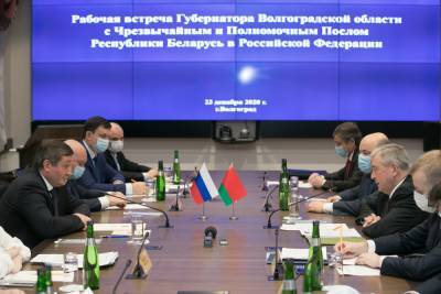 Андрей Бочаров встретился с послом республики Беларусь