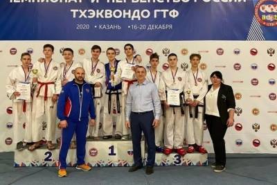 Тхэквондисты из Ставрополья завоевали награды первенства и чемпионата России