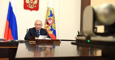 Владимир Путин - Путин заявил, что пандемия COVID не отменяет повестку развития страны - ren.tv
