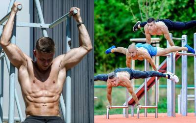 Блогер показал, как художественная гимнастика прокачала его тело: изменения впечатляют