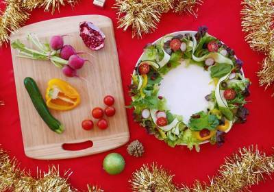 20 необычных салатов для Нового года