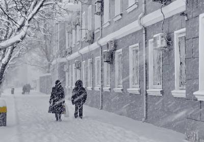 В четверг в Смоленской области ожидается снег и сильный ветер