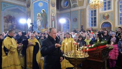 На Рождество Владимир Путин отправится в один из российских регионов